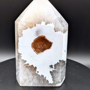 Agate Point Polished Tower Crystal Decoration Multifarious