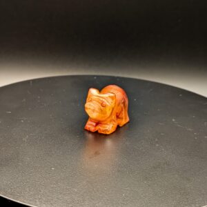 Carnelian Bear Carving Gemstone Animal Totem Multifarious