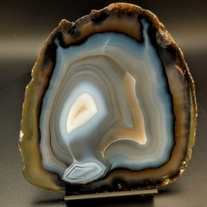 A3 Agate Slices Natural Polished Brazilian Crystal Slab Multifarious