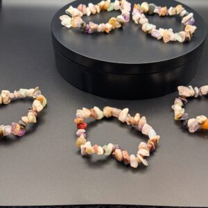 Gemstone Chip Bracelets Natural Crystal Jewelry Multifarious