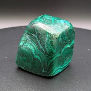 Hand Polished Malachite Natural Banded Green Crystal Specimen Multifarious